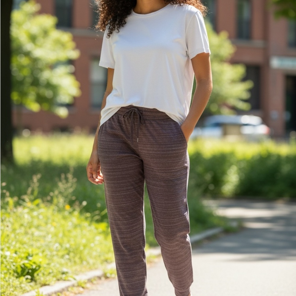 Apana Women's Chocolate Joggers